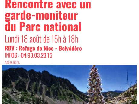 Rencontre avec un garde-moniteur du Parc national