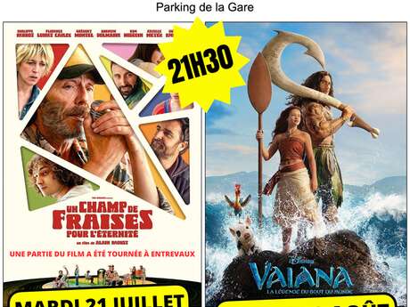 Cinema en plein air - Vaiana, la légende du bout du monde