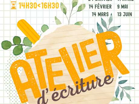 Atelier d'écriture à la Médiathèque d'Estoublon