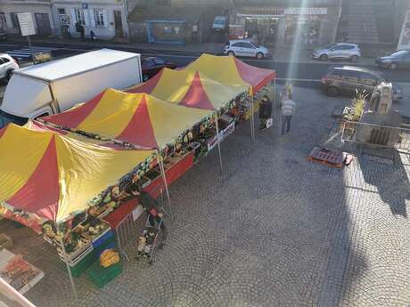 Marché hebdomadaire d'Olliergues