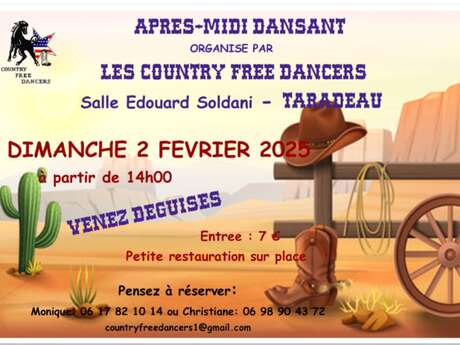 Après midi dansant par Country Free Dancers