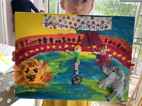 Spectacles & Cirque - Stage d'arts plastiques enfants