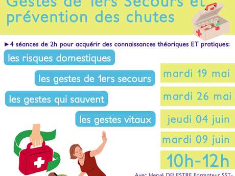 Premiers secours et prévention des chutes