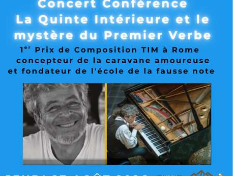 Concert - conférence de Marc Vella «La Quinte Intérieure et le mystère du Premier Verbe» au Centre Culturel de la Gorge