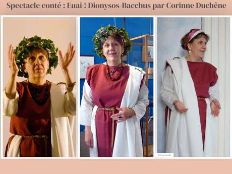 Spectacle conté : Euai ! Dionysos-Bacchus -Journées Européennes du…