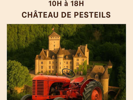 Journées du patrimoine à Pesteils : exposition de Tracteurs anciens