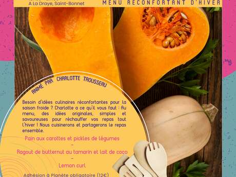 Atelier cuisine - Menu réconfortant d'hiver