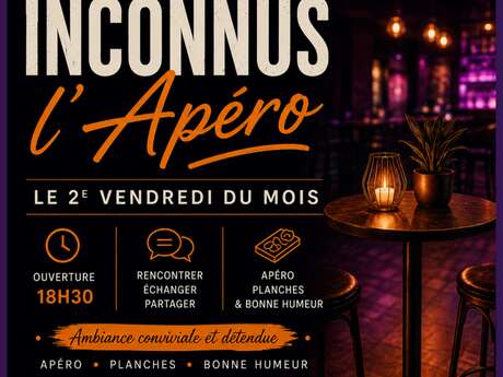 Apéro avec des inconnus