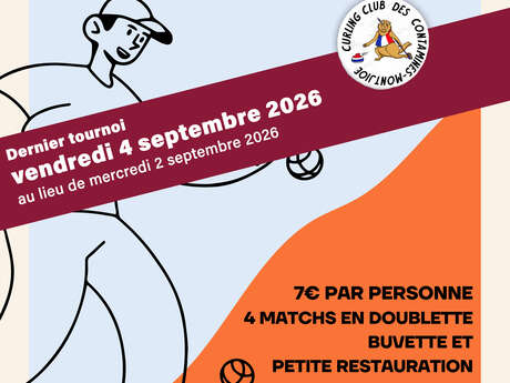 Tournoi de pétanque en doublette