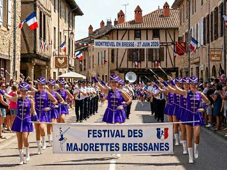 Bresse majorettes festival