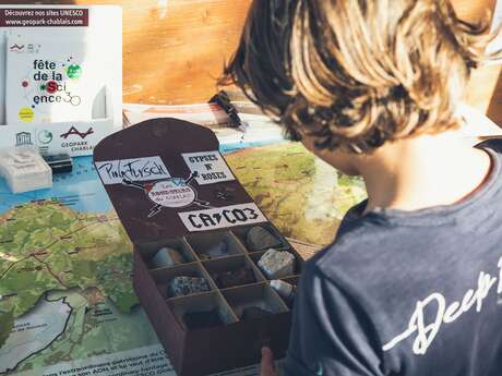 "Geoparks Tuesday" on Excenevex beach