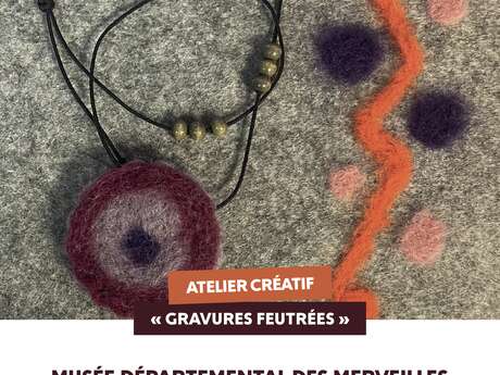 Atelier créatif "Gravures feutrées"