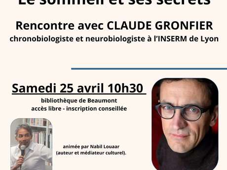 "Le sommeil et ses secrets" : rencontre avec le chronobiologiste et neurobiologiste Claude GRONFIER