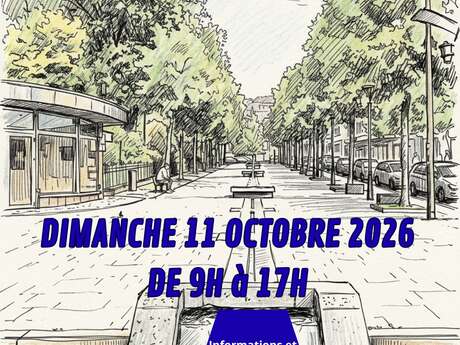 Vide grenier solidaire pourtour du square