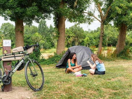 Week-end gravel - Angers, mon premier bivouac