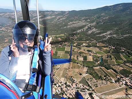 Vol découverte des Villages typiques au pied du Mont-Ventoux