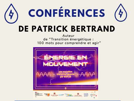 Conférence - L'énergie hydraulique dans les Hautes-Alpes