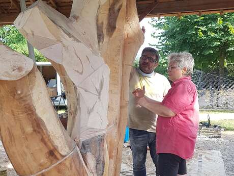 Sculptures en direct