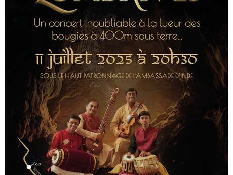 Concert aventure de l'été "J.JAYANT"à la grotte de Lombrives