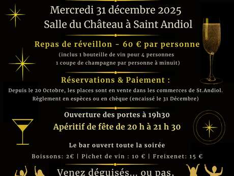 Réveillon du jour de l'an années 80