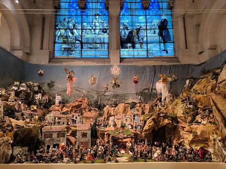 La crèche de Noël au Sacré-Coeur