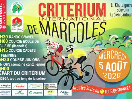 Marcolès bike criterium