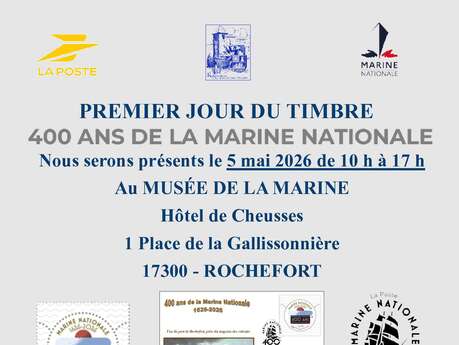 Launch event: stamp marking the 400th anniversary of the French Navy