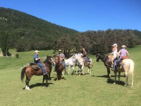 PEYROULES - La route Napoléon à Cheval