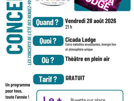 Cicada Lodge en concert