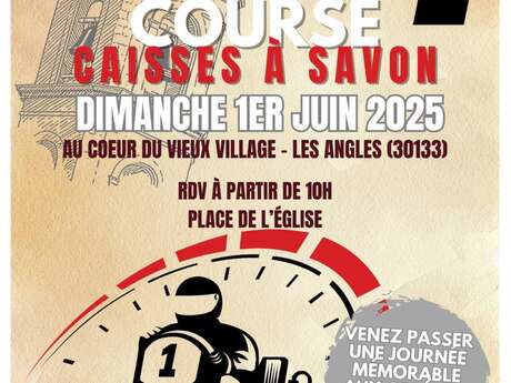 Course de caisse à savon