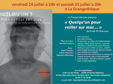 Théâtre "Quelqu'un pour veiller sur moi"