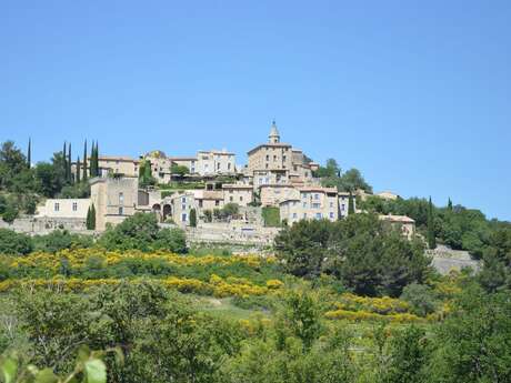 Le village de Crillon-le-Brave