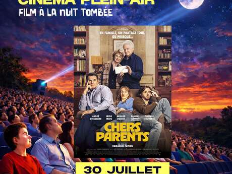 Soirée cinéma en plein air au Domaine Tropez - Chers parents