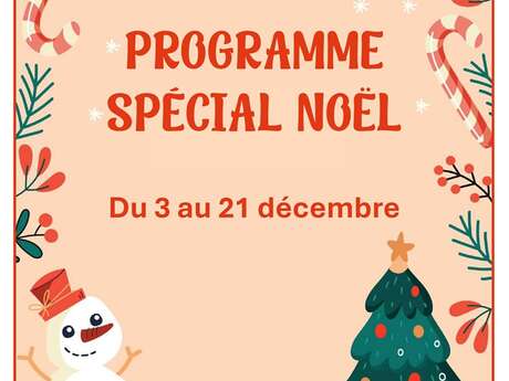 Programme spécial Noël dans les bibliothèques