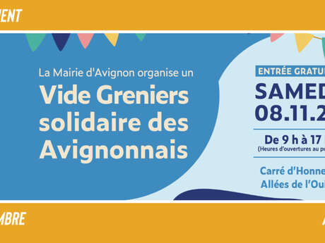Vide-greniers solidaire des Avignonnais
