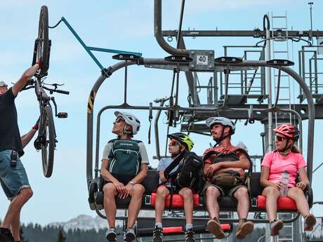 Piste verte descendante Renardeau