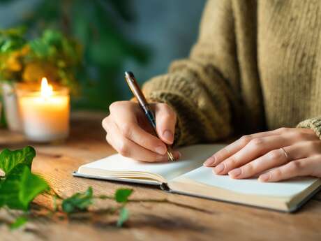 Atelier d'écriture avec Muriel Lamboglia de l'association "L'amie des mots"