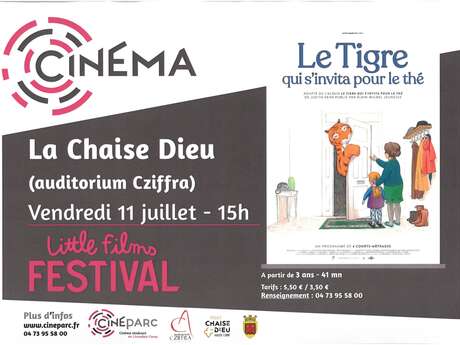 Ciné goûter: "Le tigre qui s'invita pour le thé"