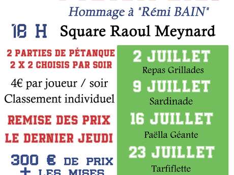 Tournoi des 4 jeudis 2026