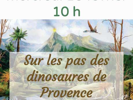 Atelier "Sur les pas des dinosaures de Provence "