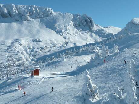 Domaine skiable pour les personnes en situation de handicap