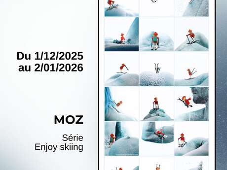 EXPO PHOTO : "Enjoy skiing" photographies de MOZ