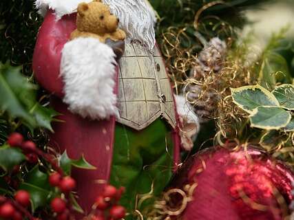 Arrival of santa claus