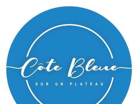 Côte bleue sur un plateau