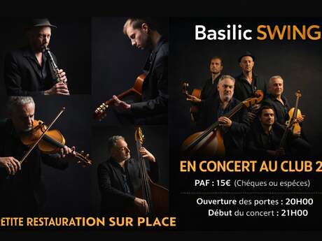BASILIC SWING en live
