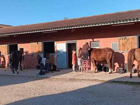 Stages centre équestre vacances d'avril