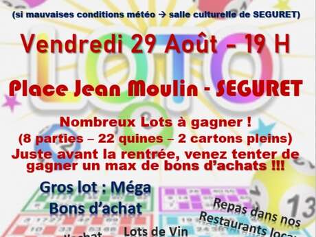 Loto en plein air