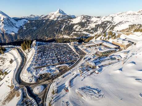 Buitenparking van Avoriaz
