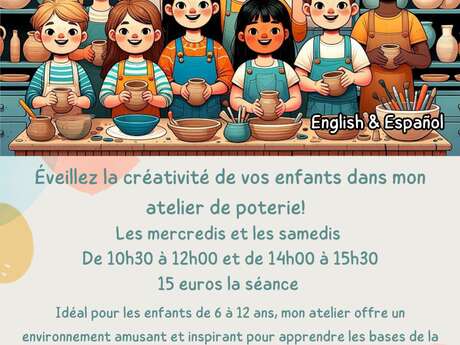 Cours de Poterie - Atelier Entre Pierre et Terre