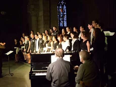 Concert des jeunes du Camp Chantant de l'association "Montagne et Joie"